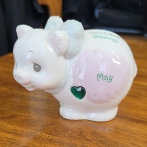 Precious Moments Count Your Blessings May Piggy Bank
